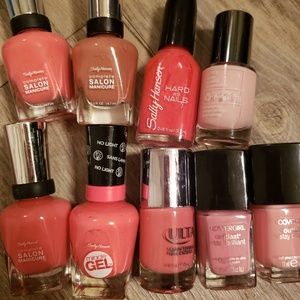 Bundle of 9 Polishes - Ulta, Sally Hansen, CG